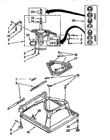 Machine base