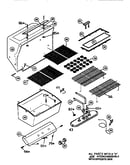 Grill & burner section