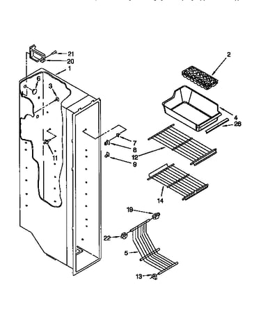 Freezer liner