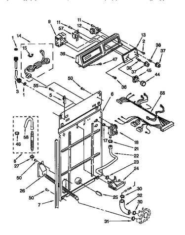 Control & rear panel