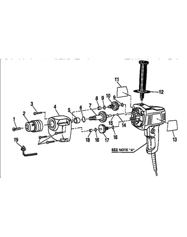 Gear and spindle assembly