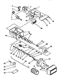 Motor & ice container