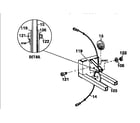 DP 15-2000 lower pulley bracket assembly diagram