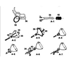 DP 15-2000 handle accessories diagram