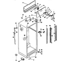 Kenmore 2539658300 cabinet parts diagram