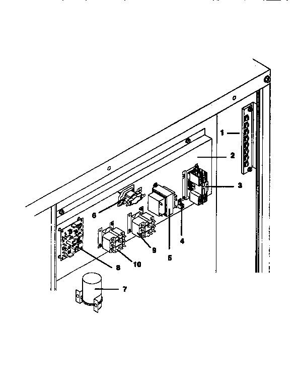 CONTROL PLATE, ALL MODELS