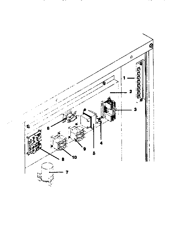 CONTROL PLATE, ALL MODELS