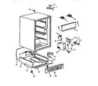 Kenmore 5649936130 refrigerator liner diagram