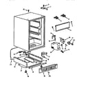 Kenmore 5649936180 refrigerator liner diagram