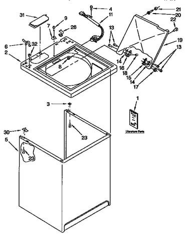 Top & cabinet