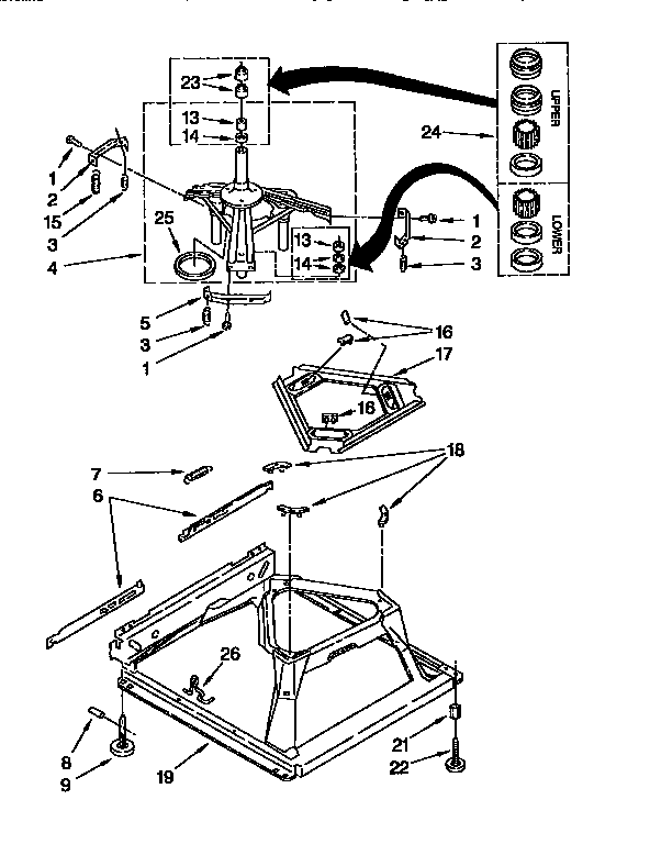 Machine base