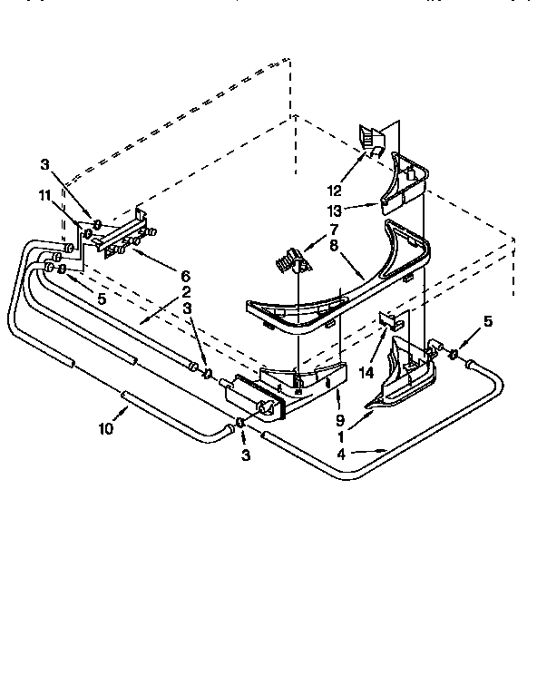 Bleach, detergent&rinse dispenser