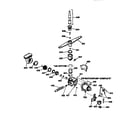 Kenmore 3631444196 motor pump mechanism diagram