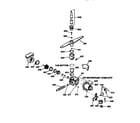 Kenmore 3631444896 motor pump mechanism diagram