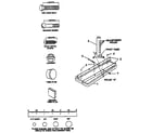 DP 11-0969 incline adjustment and hardware diagram