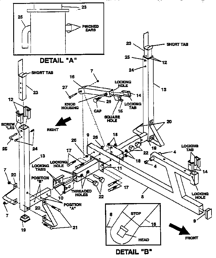 Main frame assembly
