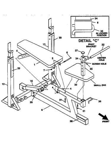Incline assembly