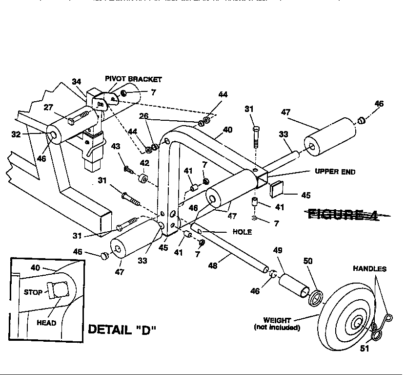 LEG LIFT ASSEMBLY