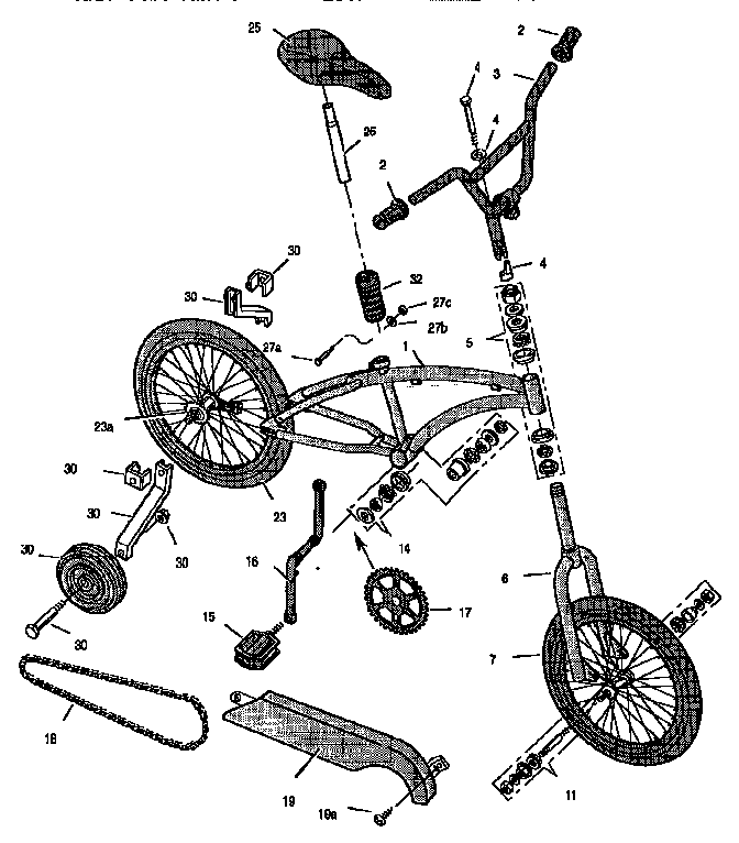 Boy's 16" parkcycle