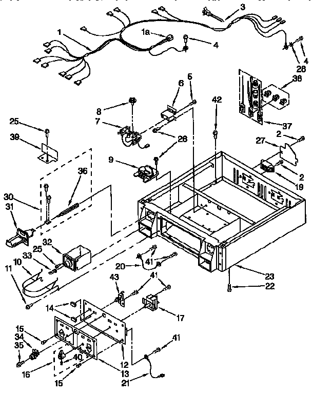 Control panel and separator