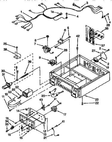 Control panel and separator