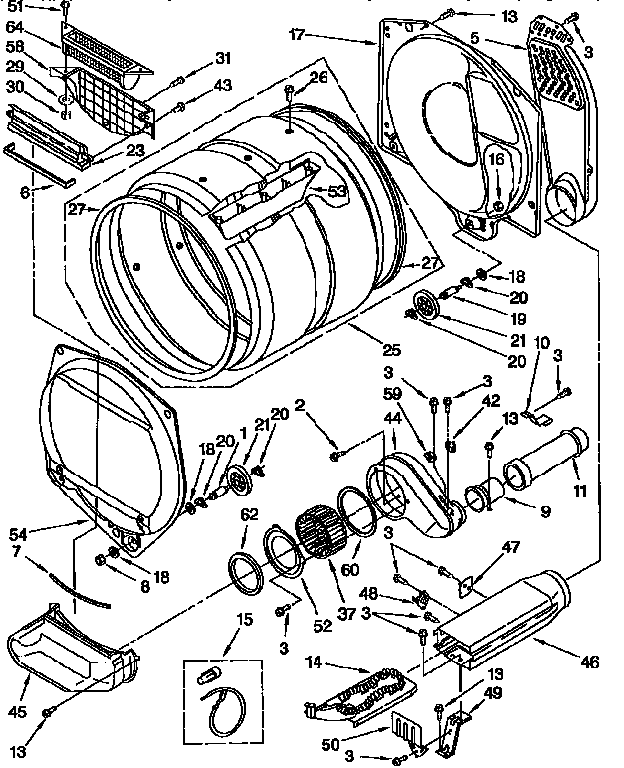 Upper and lower bulkhead