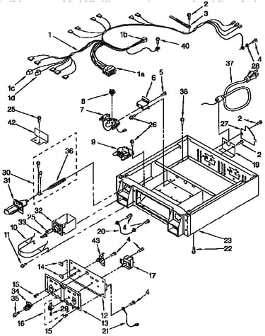 Control panel and separator