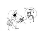 ICP NPAB060N1SA blower housing diagram