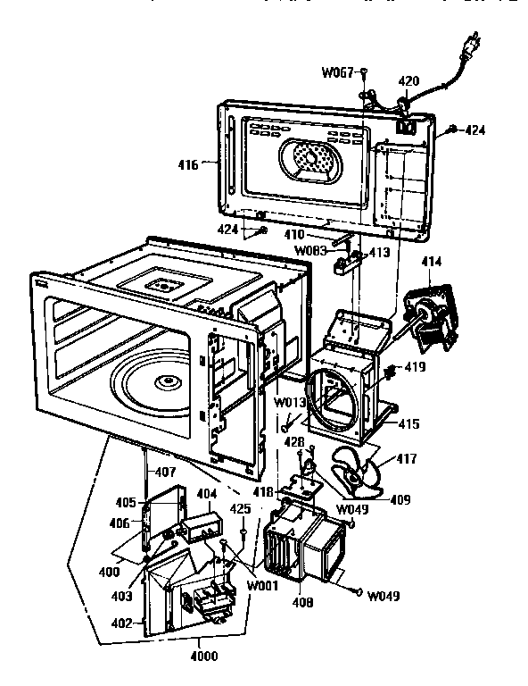 Oven interior