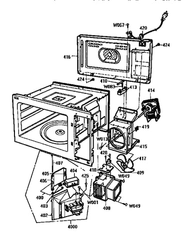 Oven interior
