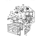 Kenmore 72189971590 oven interior diagram