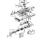 Brinley DW431 electronic belt sander diagram