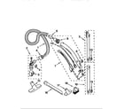 Kenmore 1163267590C hose and attachment diagram