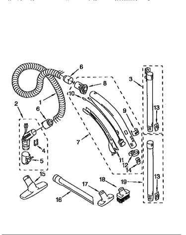 Hose and attachment
