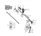 Craftsman 358798441 drive shaft and cutter head diagram