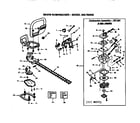 Craftsman 358795630-1995 bushwacker/carburetor diagram