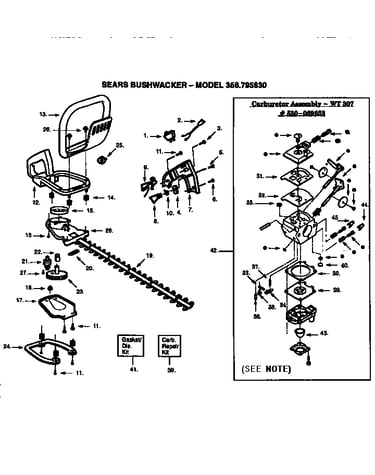 Bushwacker/carburetor