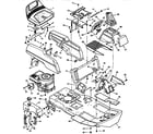 Craftsman 502251250 body chassis diagram