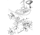 Craftsman 502251250 steering diagram