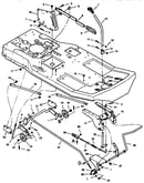 Mower housing suspension