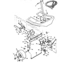 Craftsman 502255031 steering diagram