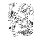 Kenmore 11098575120 dryer bulkhead diagram