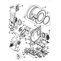 Kenmore 11098575120 dryer bulkhead diagram