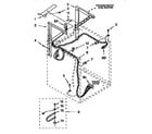 Kenmore 11098575120 dryer support & washer diagram