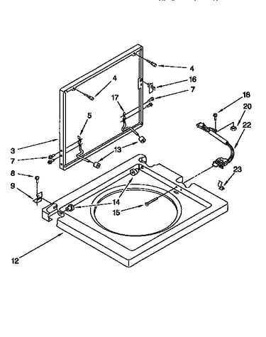 Washer top & lid