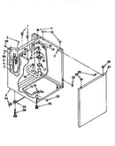 Washer cabinet
