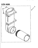 Exhaust deflector kit (complete)