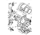 Kenmore 11099575820 dryer bulkhead diagram