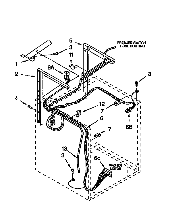 DRYER SUPPORT & WASHER