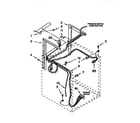 Kenmore 11099575120 dryer support & washer diagram